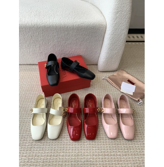 Valentino 발렌티노 VALENTINO GARAVANI VLOGO LOCKER 브이로고 라커 발레리나 슈즈